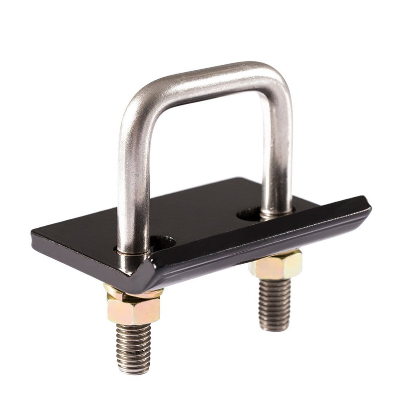 CZC AUTO Hitch Tightener شديد التحمل ومضاد للخشخشة لوصلات 1.25 بوصة و2 بوصة تقلل الحركة من حامل البضائع وحامل الدراجة ومقطورة الكرة وخالي من الصدأ (عبوة واحدة من الفولاذ الكربوني) - Image 1